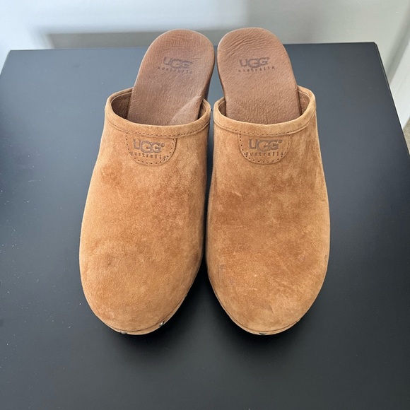 UGG Shoes - UGG Tan Suede Mules